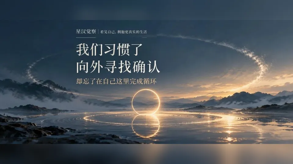 向内确认，向外连接