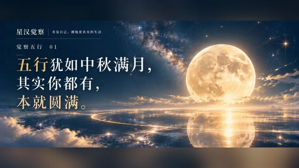 觉察五行 01