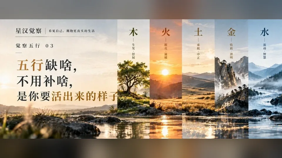 觉察五行 03